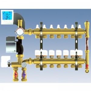 CDX20.1 ... κέντρο ελέγχου θερμοκρασίας νερού για ανάμιξη νερού δαπέδου